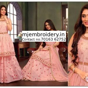 fancy top multi choli emb... design